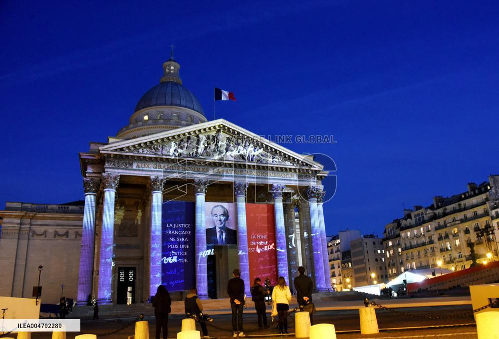 Nation’s Tribute To Robert Badinter At The Pantheon - Paris