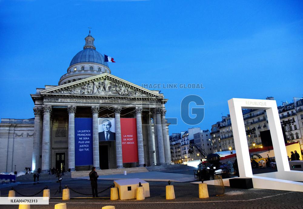 Nation’s Tribute To Robert Badinter At The Pantheon - Paris