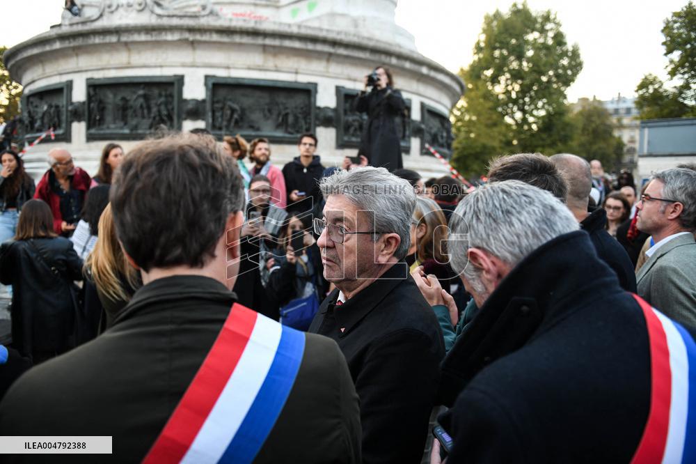 Rima Hassan At Global Sumud Flotilla Celebration - Paris