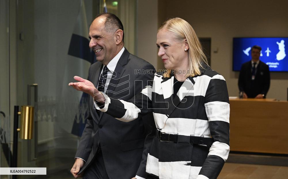 Greek Foreign Minister George Gerapetritis visits Finland