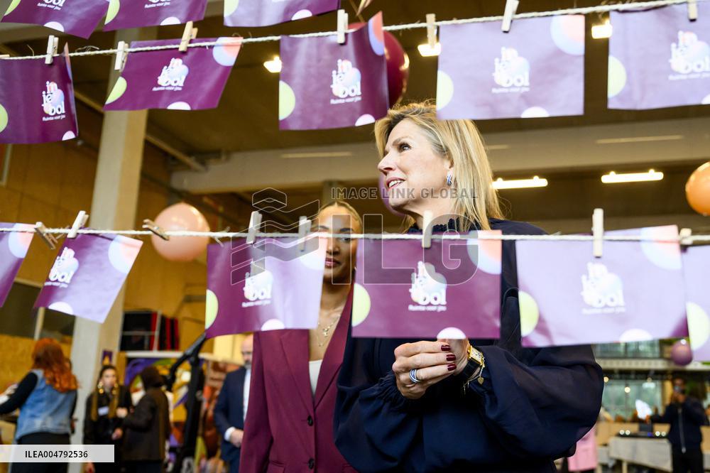 Queen Maxima Launches In Je Bol - Utrecht