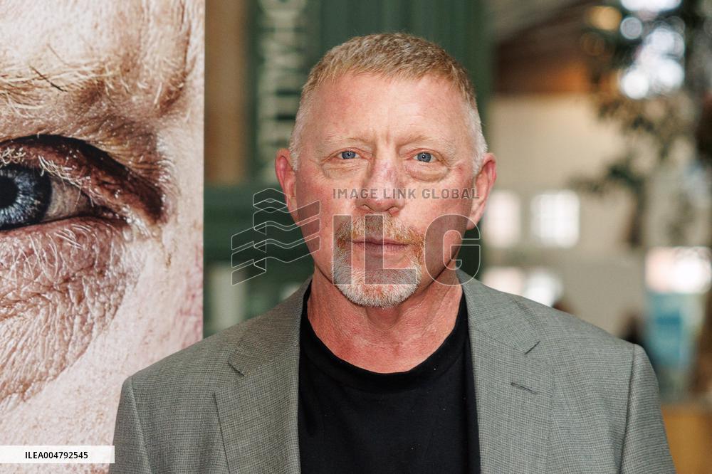 Boris Becker With His Book in Amsterdam - Netherlands