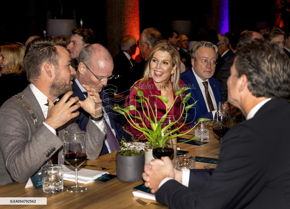 Queen Maxima Attends King Willem Prize Dinner In Breda - The Netherlands