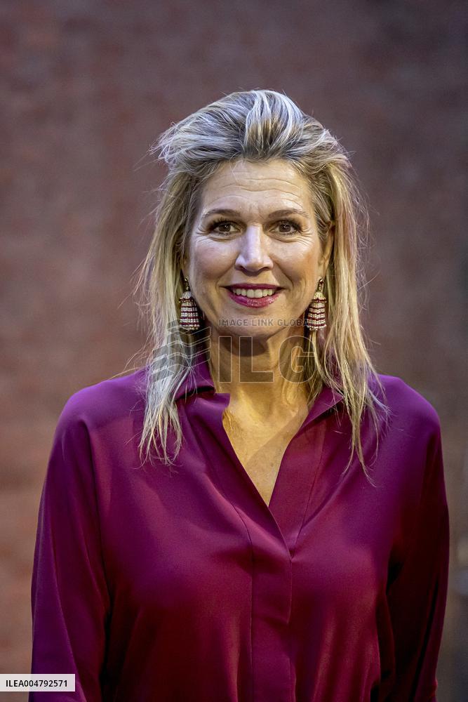 Queen Maxima Attends King Willem Prize Dinner In Breda - The Netherlands