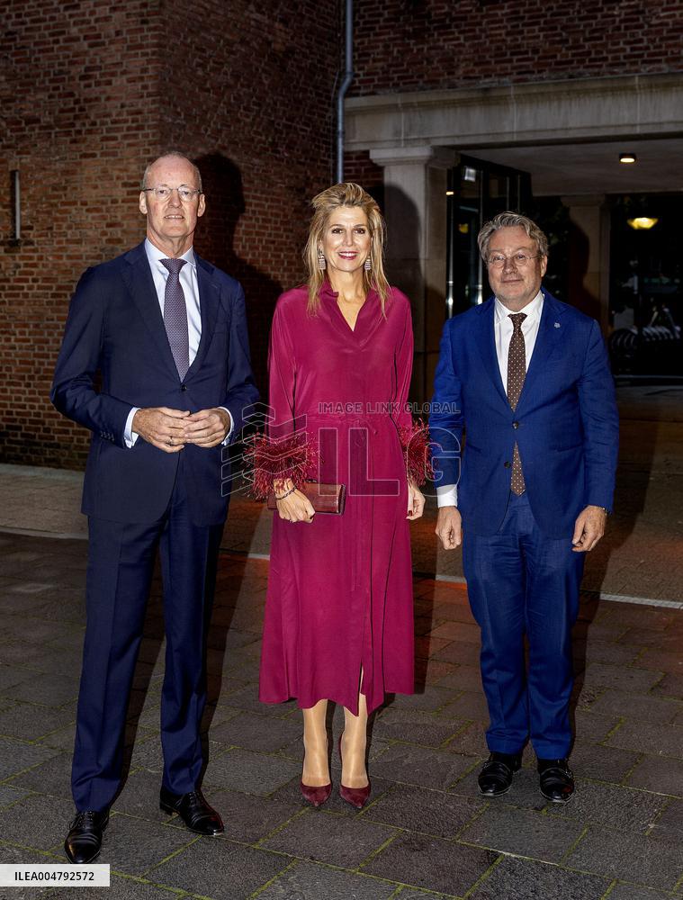 Queen Maxima Attends King Willem Prize Dinner In Breda - The Netherlands