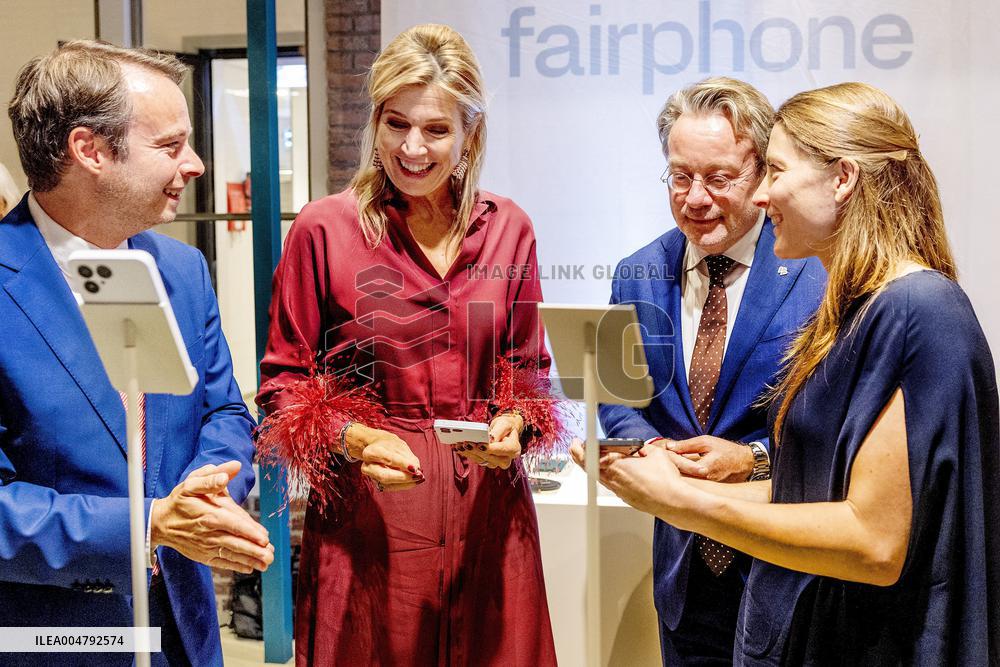 Queen Maxima Attends King Willem Prize Dinner In Breda - The Netherlands