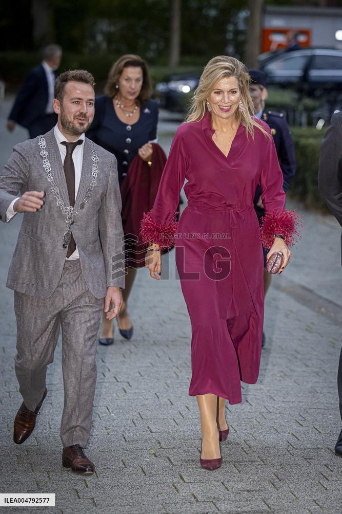 Queen Maxima Attends King Willem Prize Dinner In Breda - The Netherlands