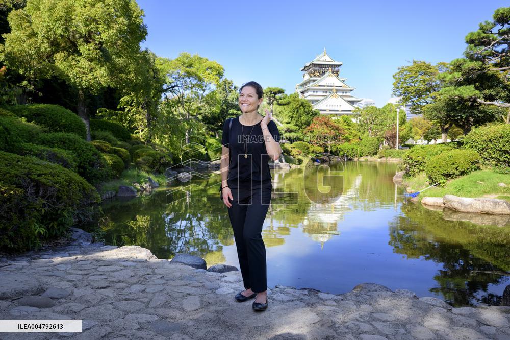 CROWN PRINCESS IN OSAKA