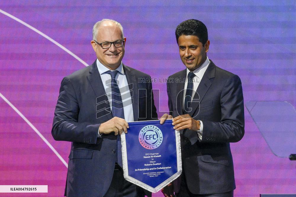 32nd European Club Association General Assembly In Rome - Italy
