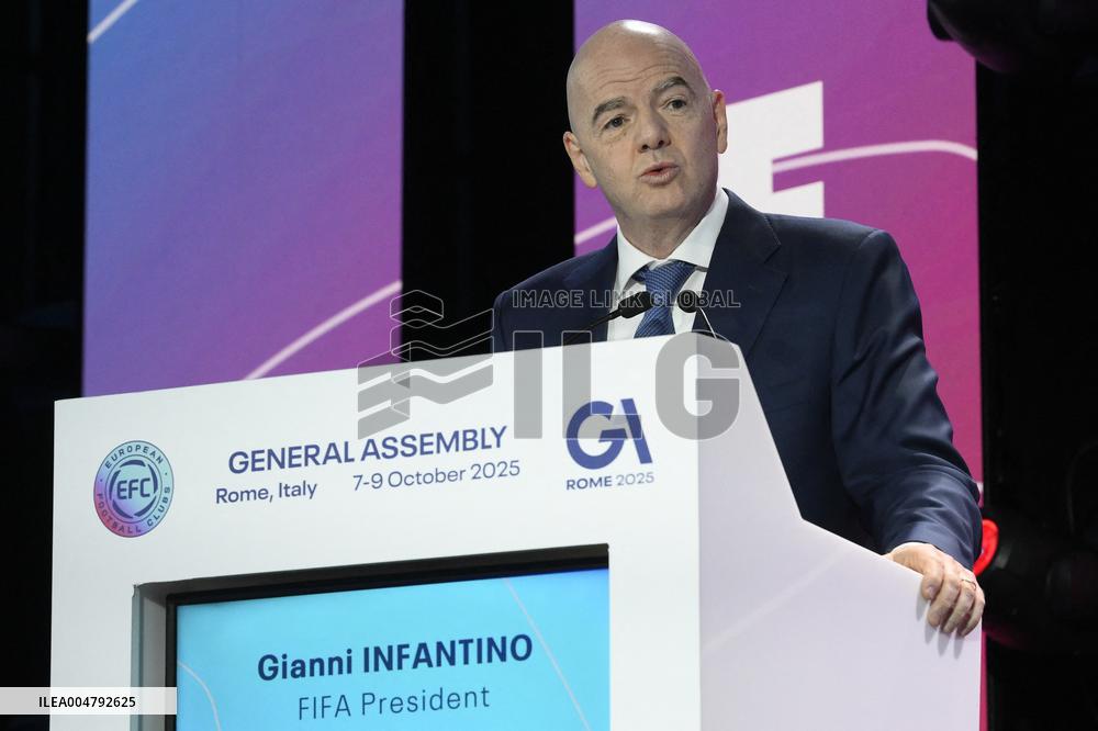 32nd European Club Association General Assembly In Rome - Italy