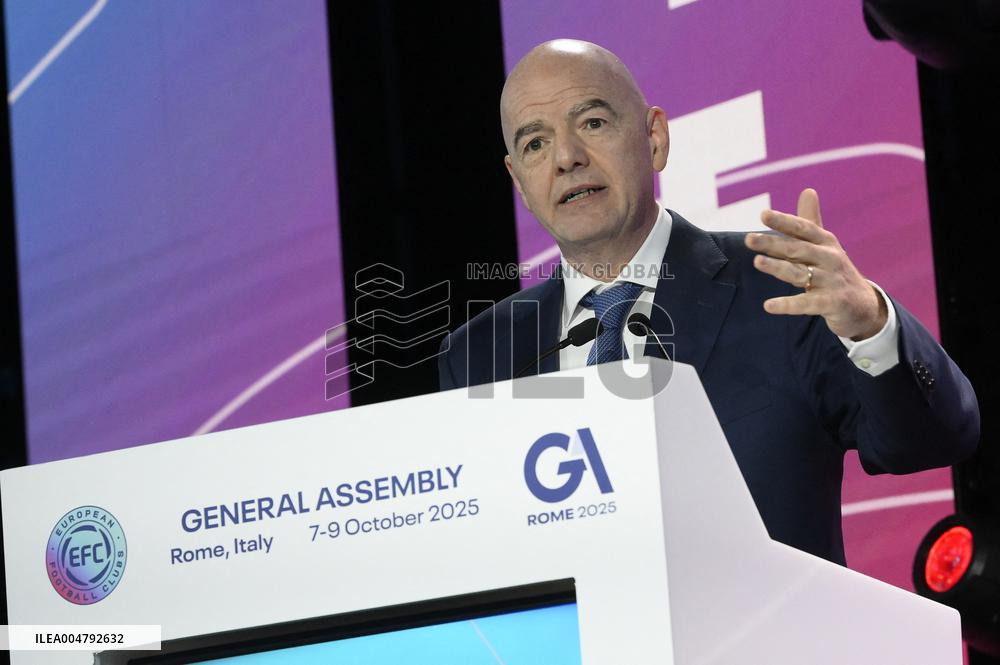 32nd European Club Association General Assembly In Rome - Italy