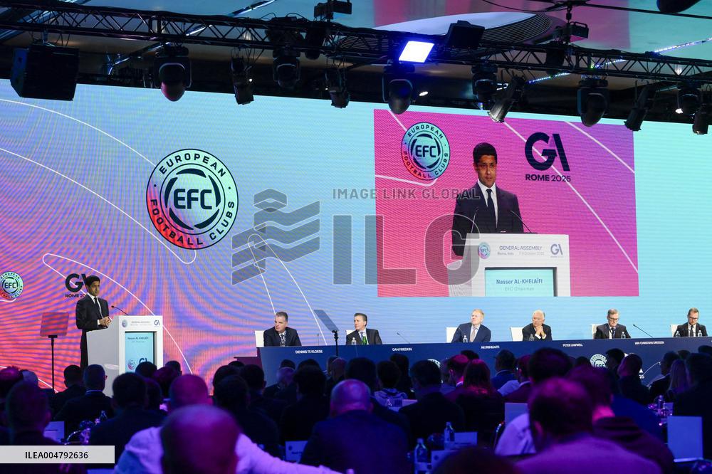 32nd European Club Association General Assembly In Rome - Italy