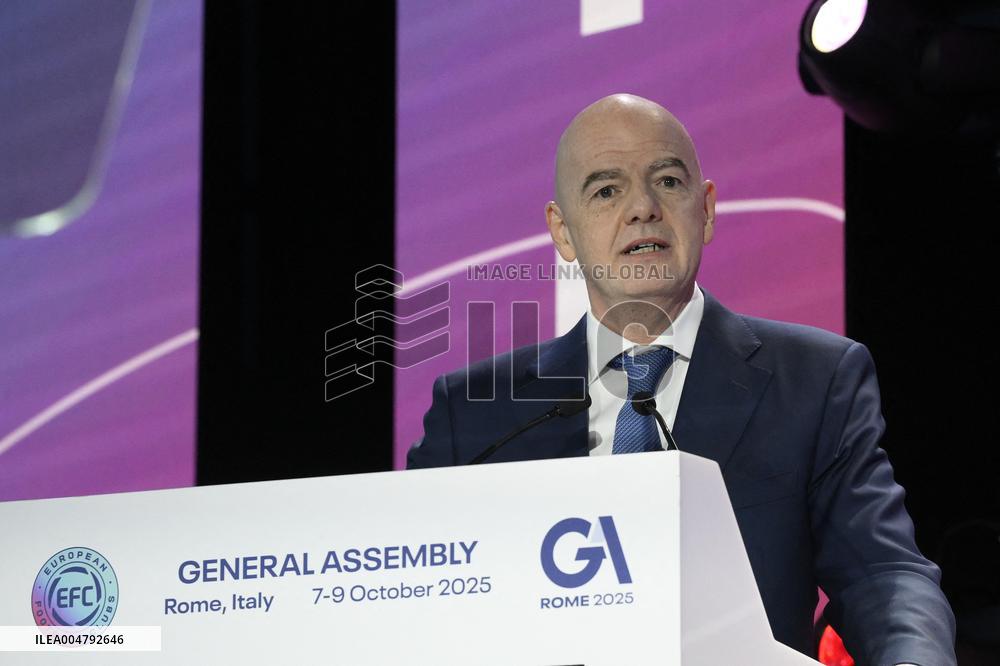 32nd European Club Association General Assembly In Rome - Italy