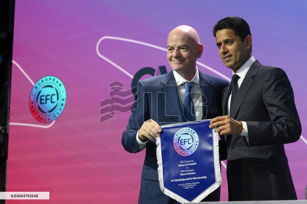 32nd European Club Association General Assembly In Rome - Italy