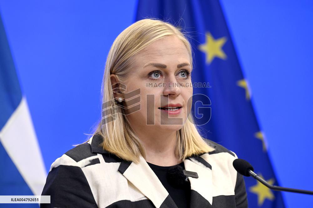 Greece's Foreign Minister George Gerapetritis visits Finland