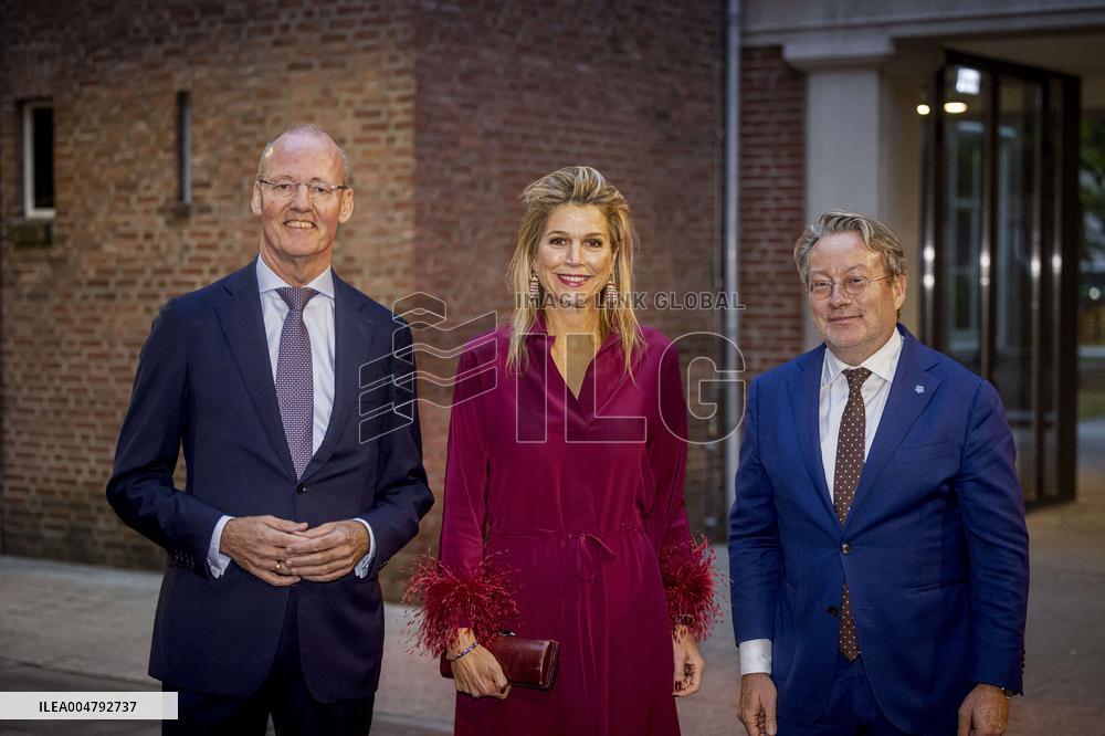 Queen Maxima Attends King Willem Prize Dinner In Breda - The Netherlands