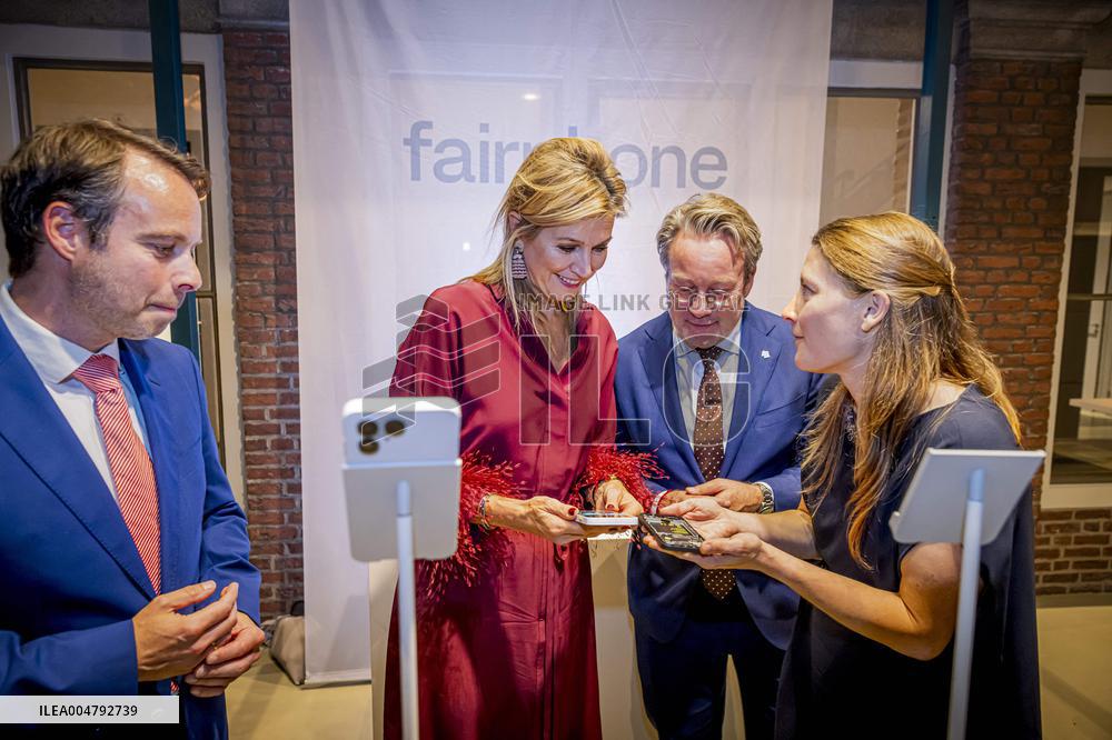 Queen Maxima At King Willem Prize Dinner - Breda