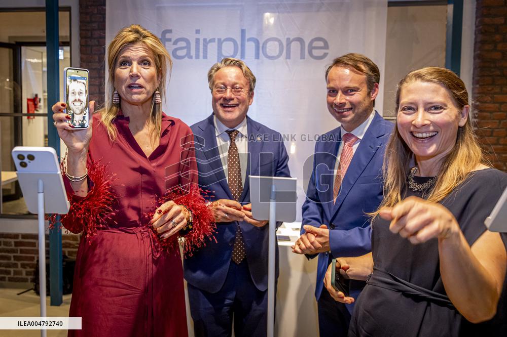 Queen Maxima At King Willem Prize Dinner - Breda