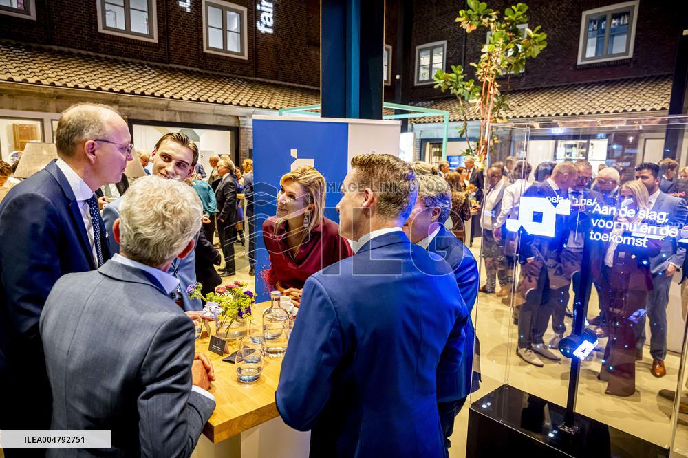 Queen Maxima At King Willem Prize Dinner - Breda