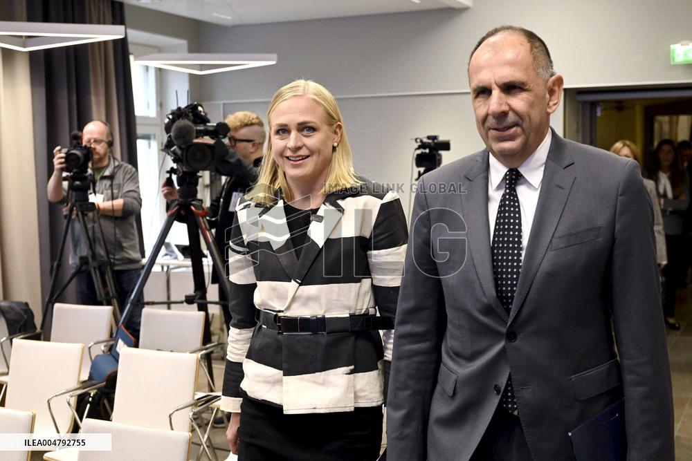 Greece's Foreign Minister George Gerapetritis visits Finland