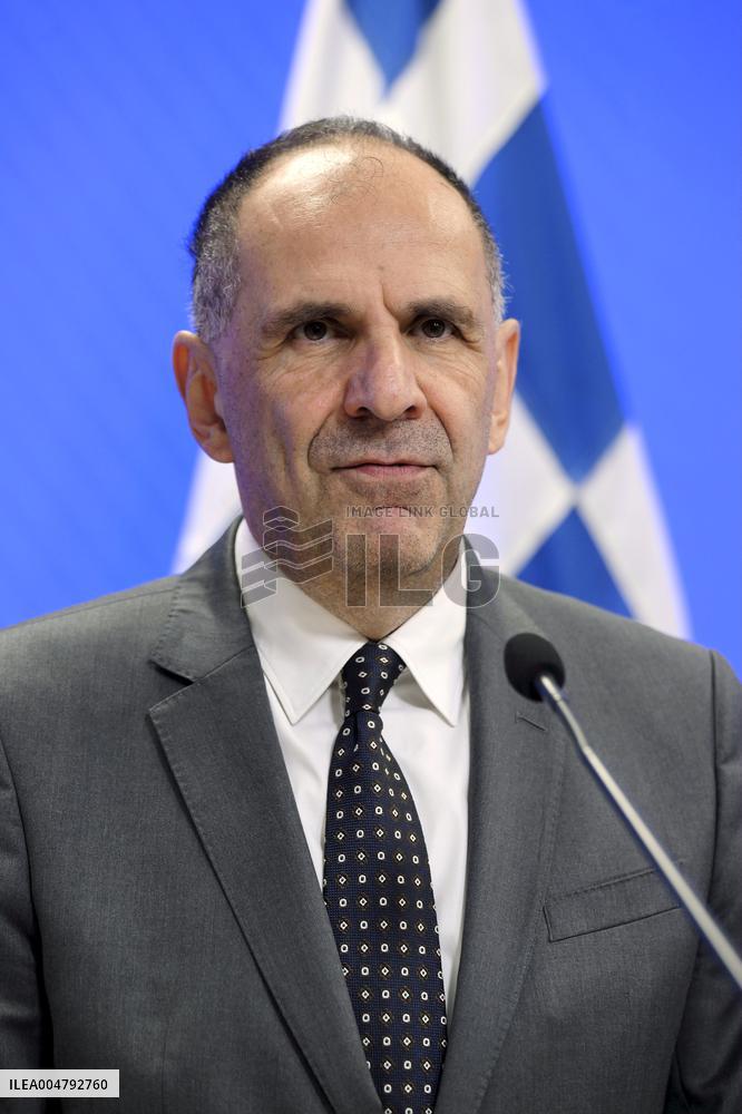 Greece's Foreign Minister George Gerapetritis visits Finland