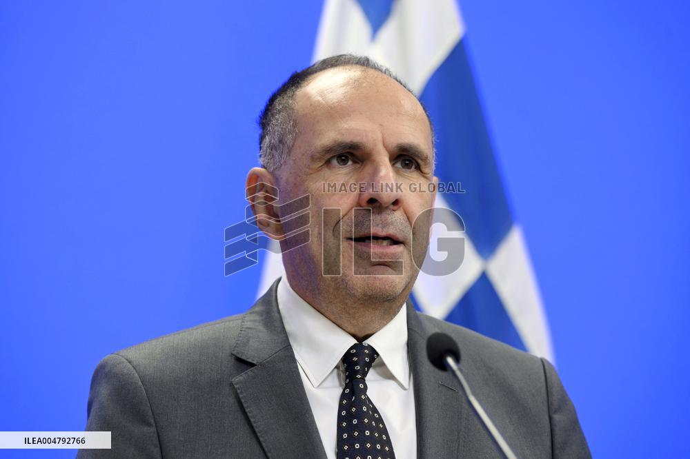 Greece's Foreign Minister George Gerapetritis visits Finland