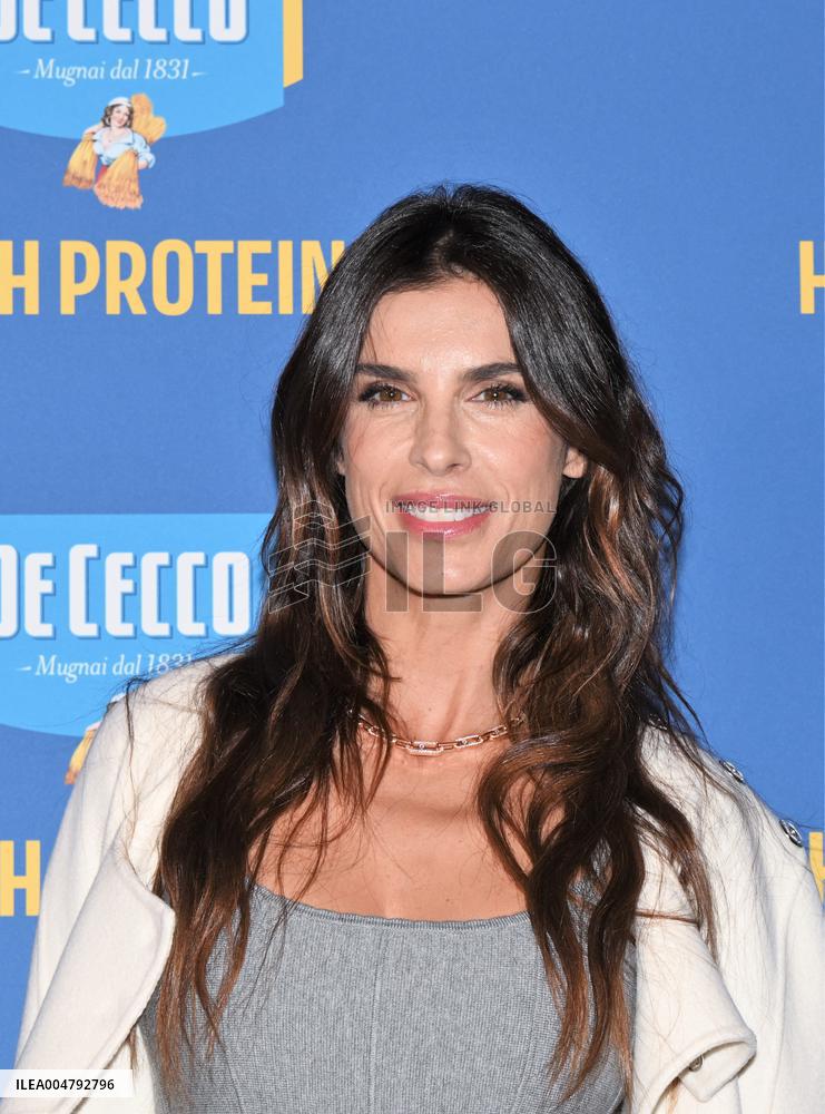Elisabetta Canalis Attends De Cecco Event In Milan - Italy