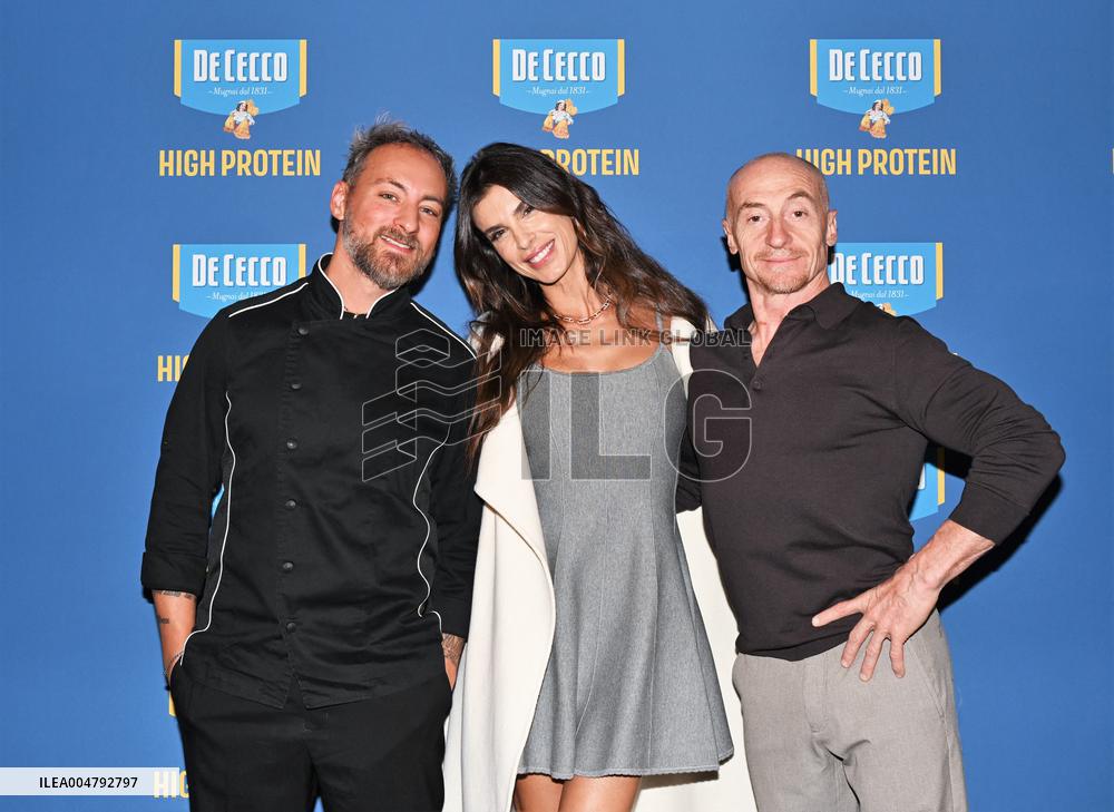 Elisabetta Canalis Attends De Cecco Event In Milan - Italy