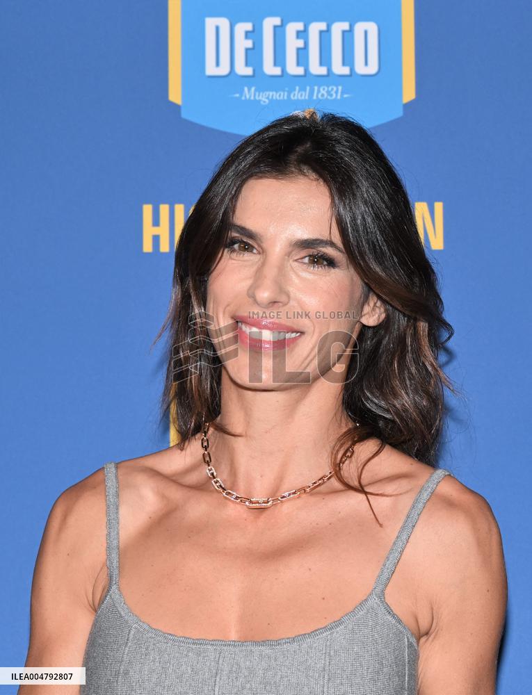 Elisabetta Canalis Attends De Cecco Event In Milan - Italy