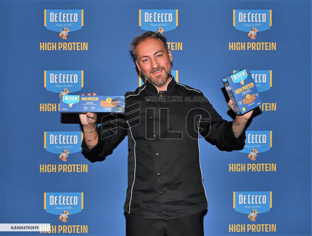 Elisabetta Canalis Attends De Cecco Event In Milan - Italy