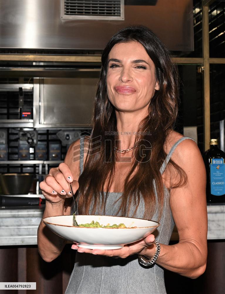 Elisabetta Canalis Attends De Cecco Event In Milan - Italy