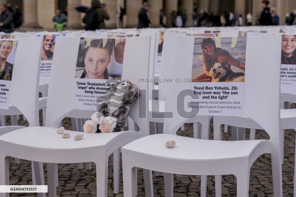 Berlin Marks Hamas Attack Anniversary