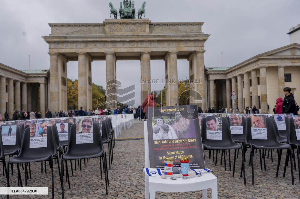 Berlin Marks Hamas Attack Anniversary