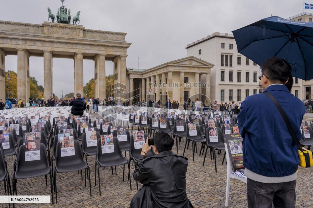 Berlin Marks Hamas Attack Anniversary