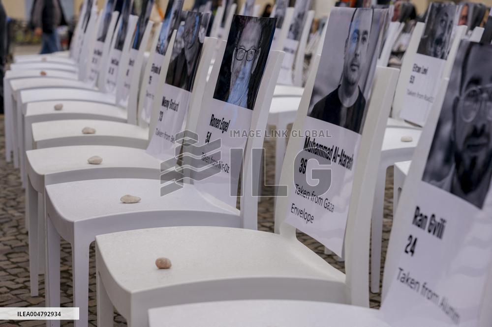 Berlin Marks Hamas Attack Anniversary