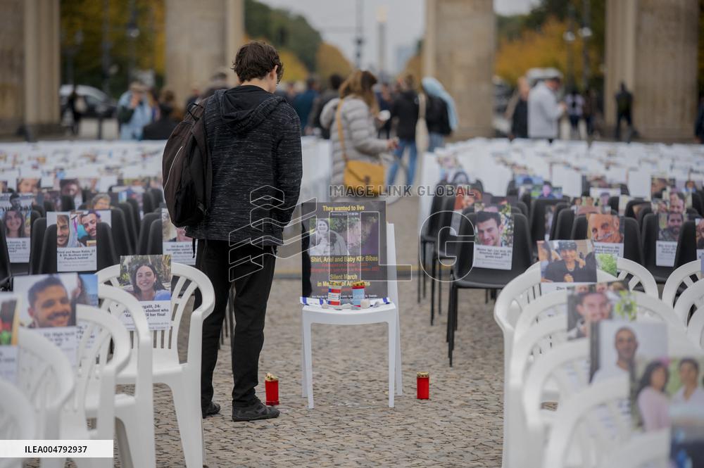 Berlin Marks Hamas Attack Anniversary
