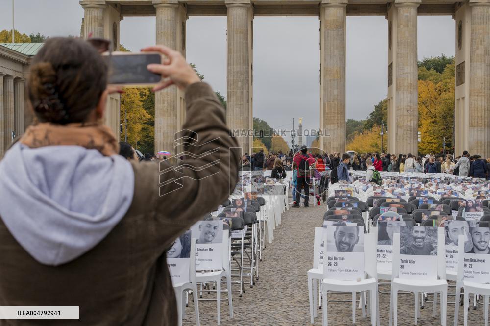Berlin Marks Hamas Attack Anniversary