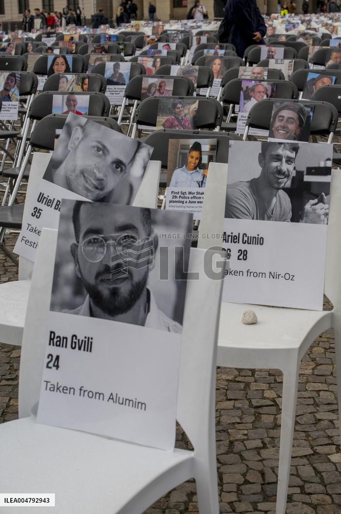 Berlin Marks Hamas Attack Anniversary