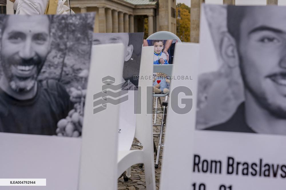 Berlin Marks Hamas Attack Anniversary