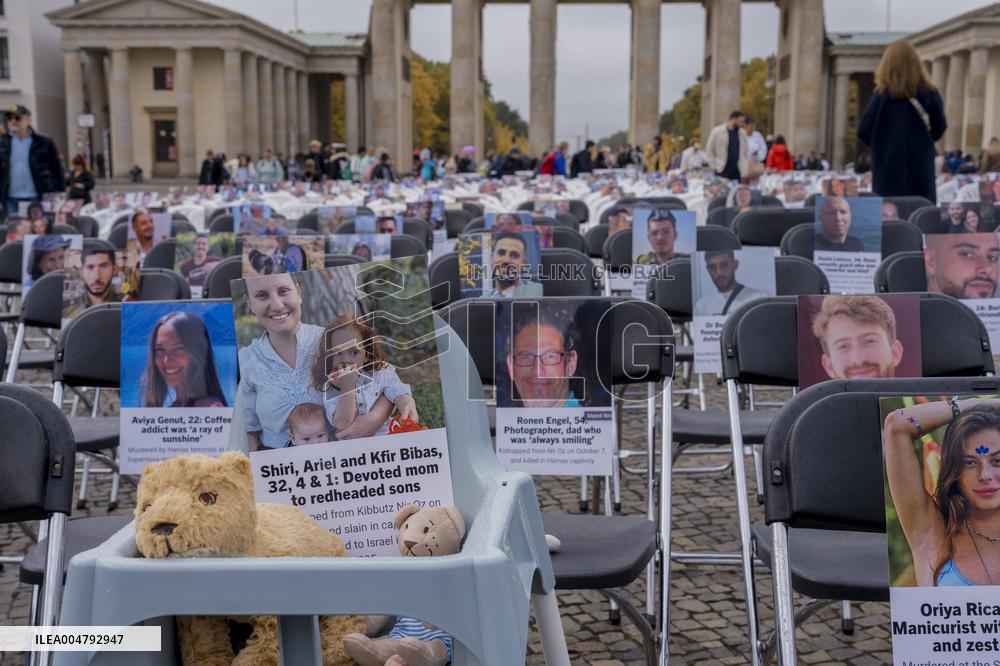 Berlin Marks Hamas Attack Anniversary