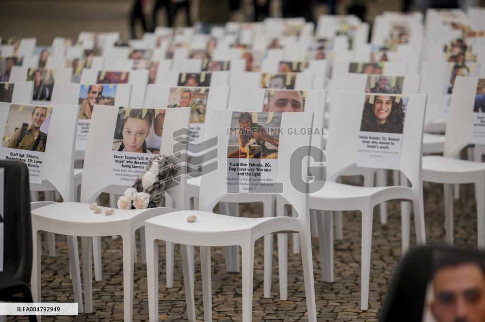 Berlin Marks Hamas Attack Anniversary