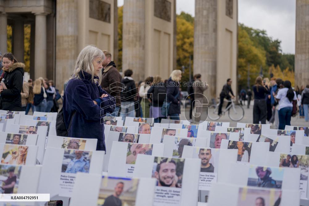 Berlin Marks Hamas Attack Anniversary