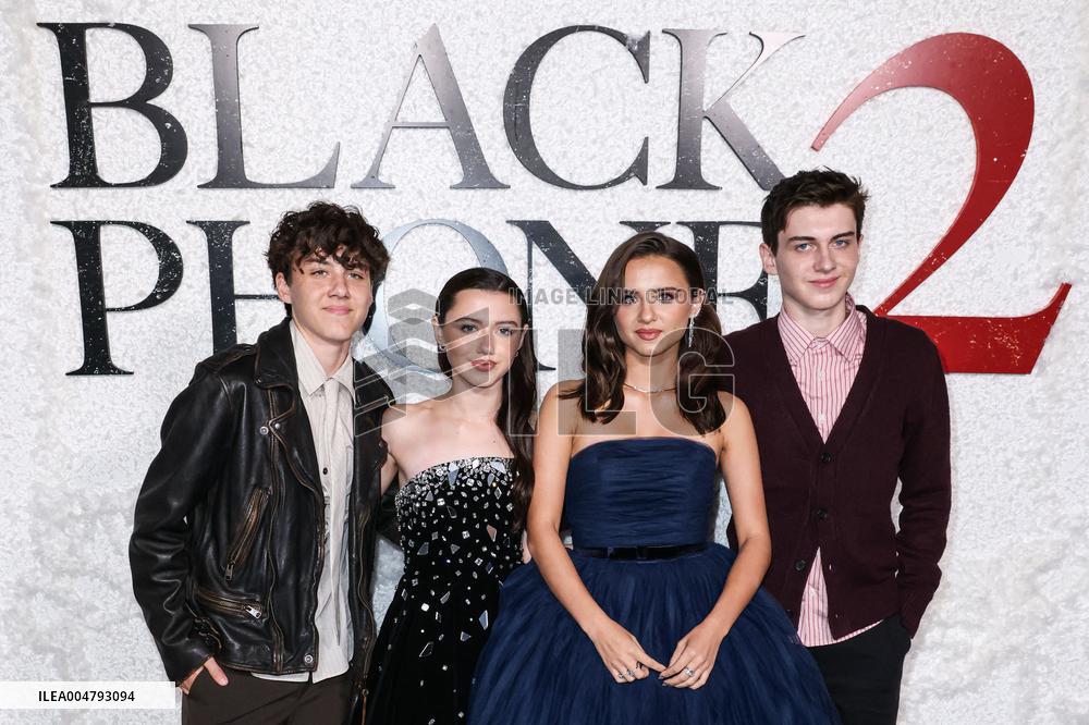 Black Phone 2 Premiere - LA