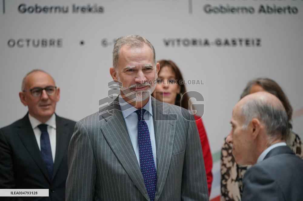 The King Closes The 9th Open Government Partnership Global Summit - Spain