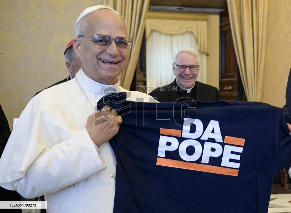 Pope Leo XIV Meets With Labor Leaders From Chicago - Vatican