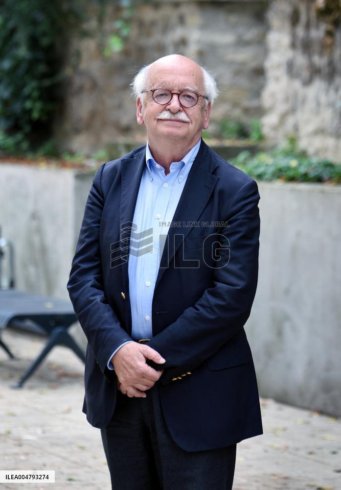 Portrait Of Erik Orsenna At Academie Francaise - Paris