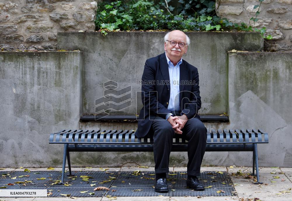 Portrait Of Erik Orsenna At Academie Francaise - Paris