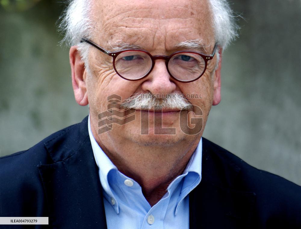 Portrait Of Erik Orsenna At Academie Francaise - Paris