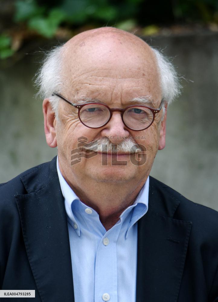 Portrait Of Erik Orsenna At Academie Francaise - Paris