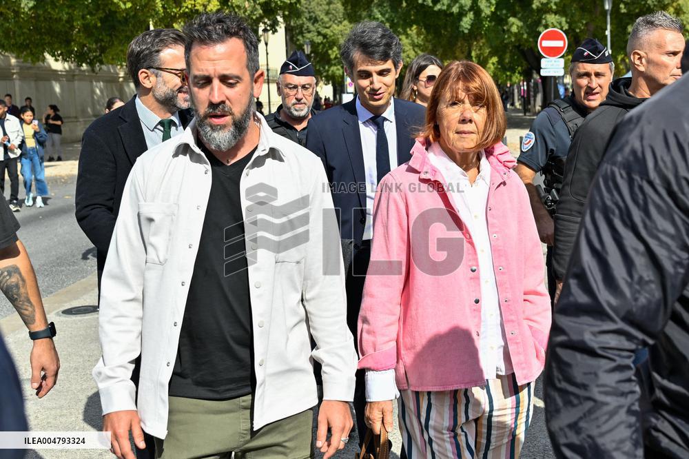 Mazan Rape Case Appeal Trial - Nimes